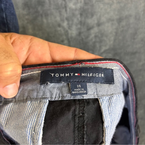 Tommy Hilfiger Black High Waist Shorts - Picture 3 of 12